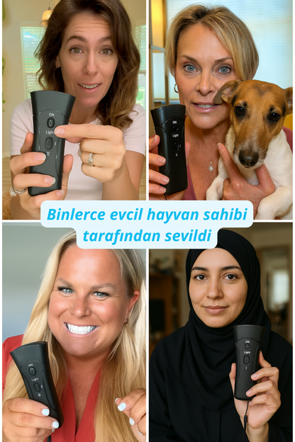 CalmiPati® Köpek ve Kedilerde kötü davranışları nazikçe durduran akıllı eğitim cihazı