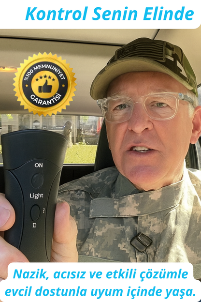 CalmiPati® Köpek ve Kedilerde kötü davranışları nazikçe durduran akıllı eğitim cihazı